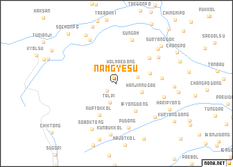 map of Namgyesu