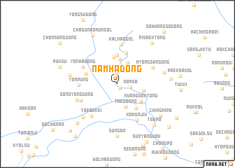 map of Namha-dong