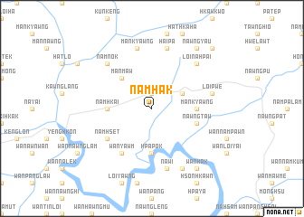 map of Namhak