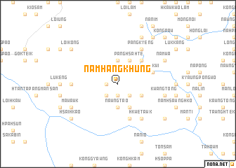 map of Namhangkhüng