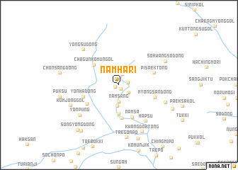 map of Namha-ri