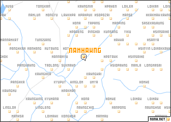 map of Namhawng