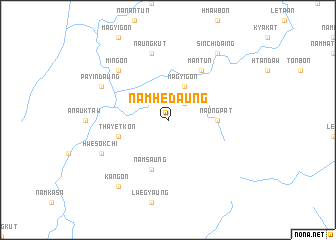 map of Namhedaung