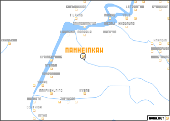 map of Namheinkaw