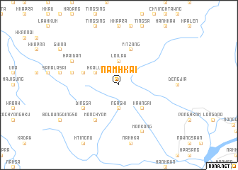 map of Namhkai