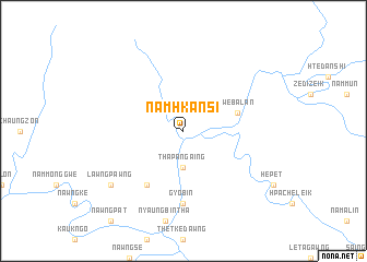 map of Namhkansi