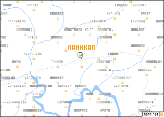 map of Namhkan