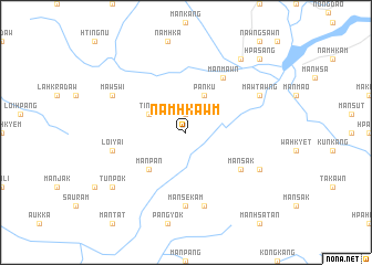 map of Namhkawm