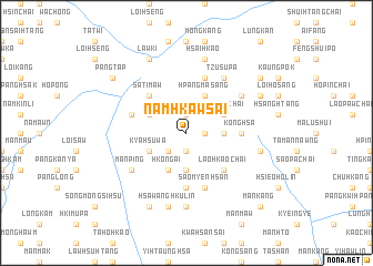 map of Namhkawsai