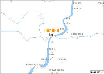 map of Namhka