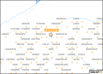 map of Namhka