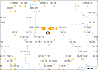 map of Namhkem