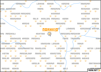 map of Namhkio