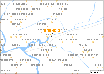 map of Namhkio