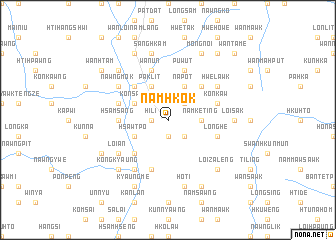 map of Namhkok