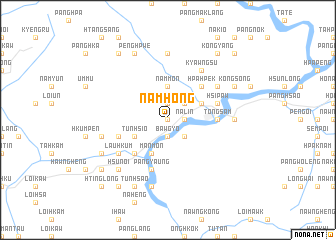 map of Namhong