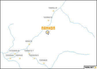 map of Namhon