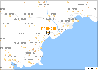map of Namho-ri