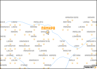 map of Namhpa