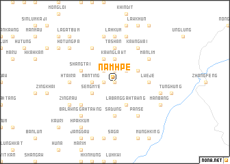 map of Namhpe