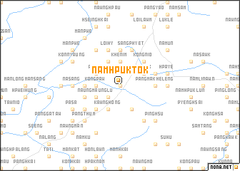 map of Nam-hpuk-tok