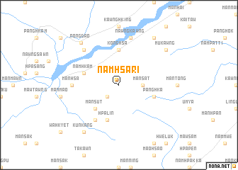 map of Namhsari