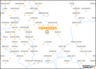 map of Namhsawm