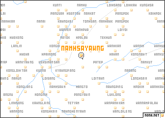 map of Namhsa-yawng