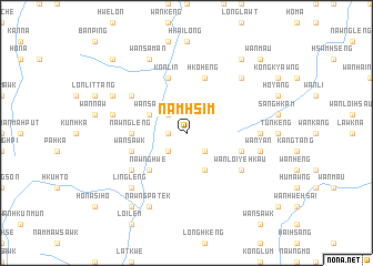 map of Namhsim