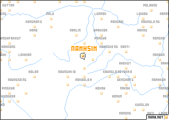 map of Namhsim