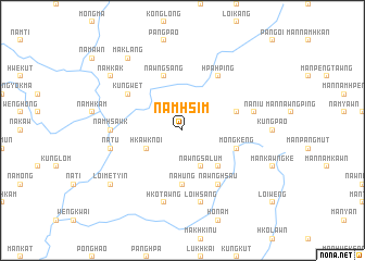 map of Namhsim