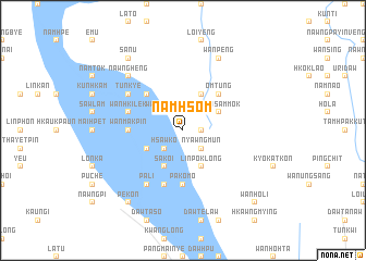 map of Namhsom