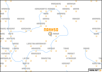 map of Namhso