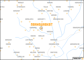 map of Namhsu-ma-kāt