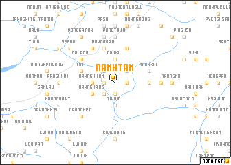 map of Namhtam