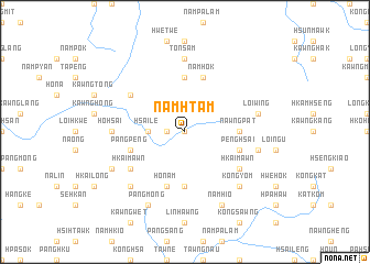 map of Namhtam