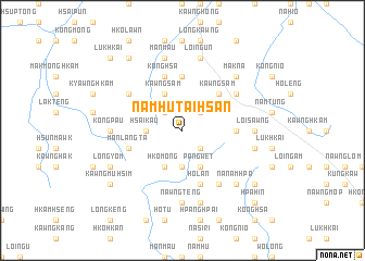 map of Nam-hu-tai-hsan