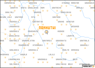 map of Namhu-twi