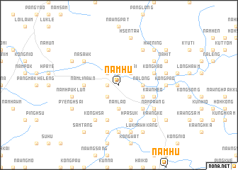 map of Nam-hu