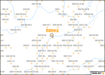 map of Namhu