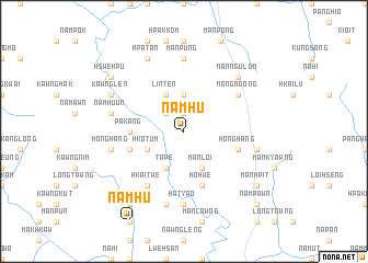 map of Namhu