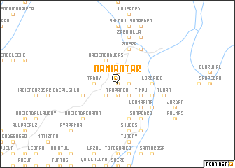 map of Namiantar