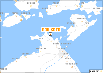 map of Namikata