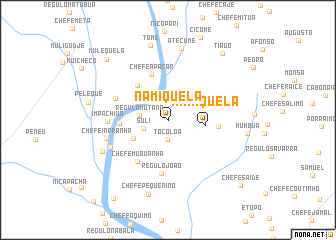 map of Namiquela