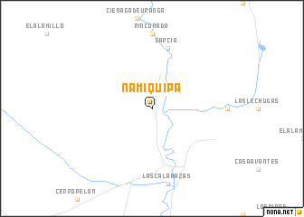 map of Namiquipa