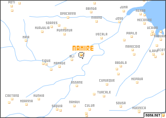 map of Namire