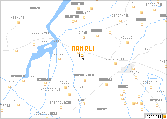 map of Nǝmirli