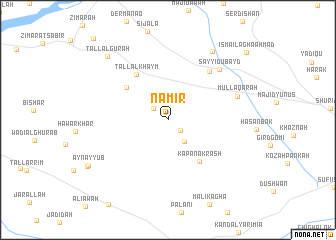 map of Nāmir