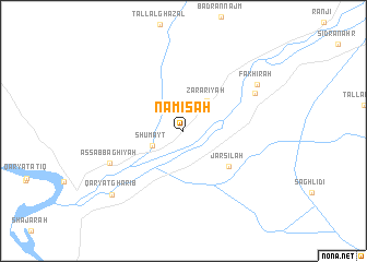 map of Namīsah