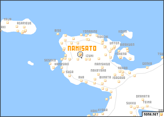map of Namisato